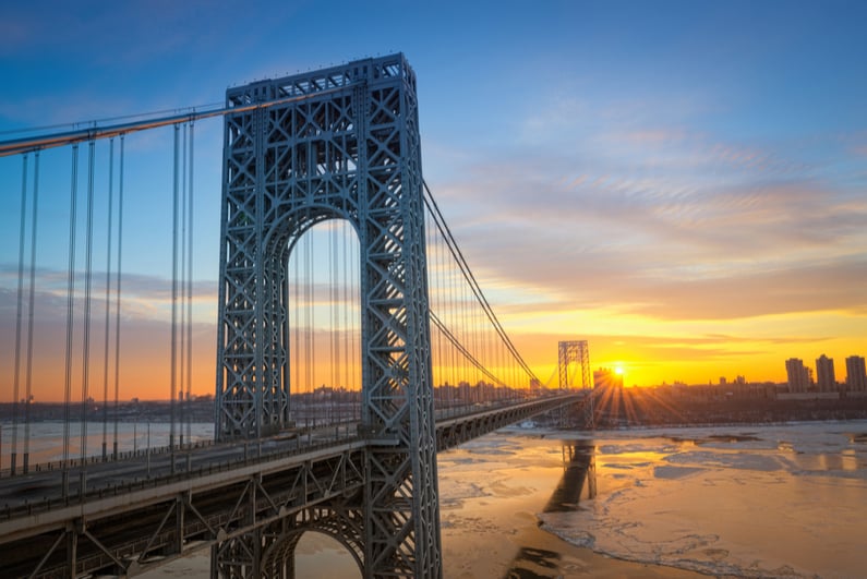 George Washington Bridge from New Jersey