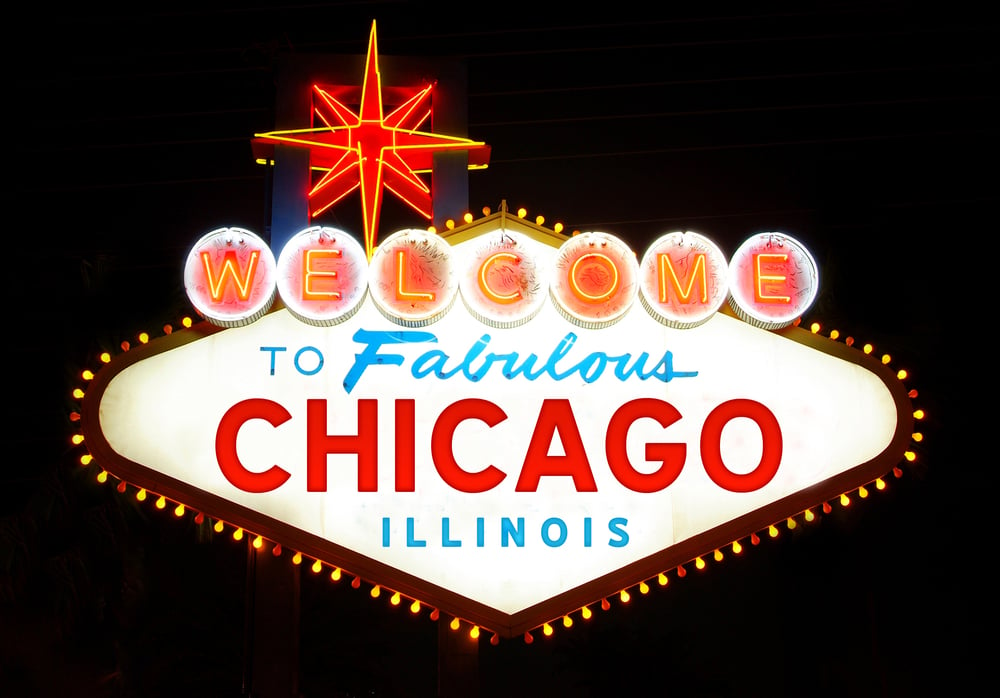 Welcome to fabulous Chicago sign