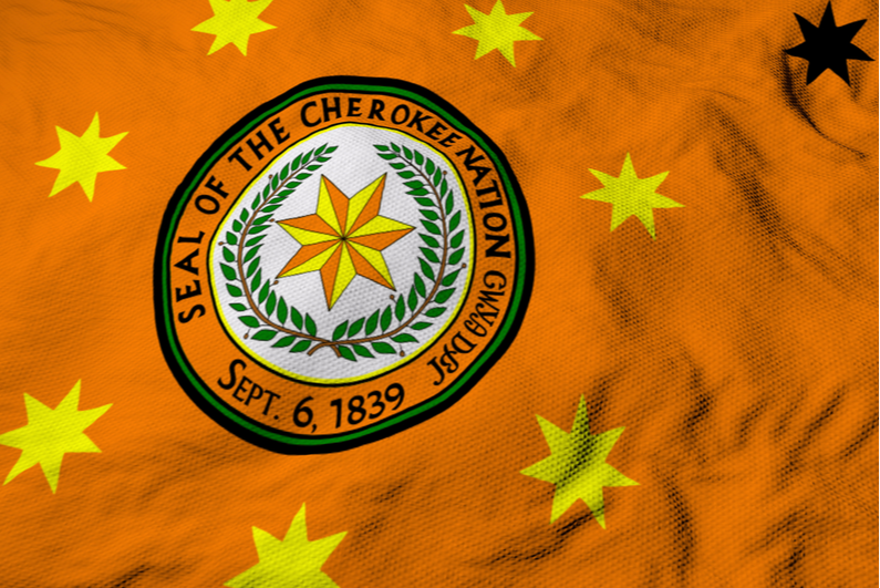 Cherokee flag